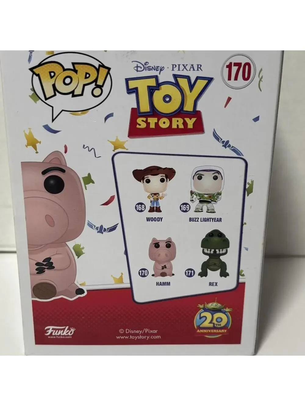 Funko Pop Disney Pixar Toy Story Hamm #170 w/ Box
